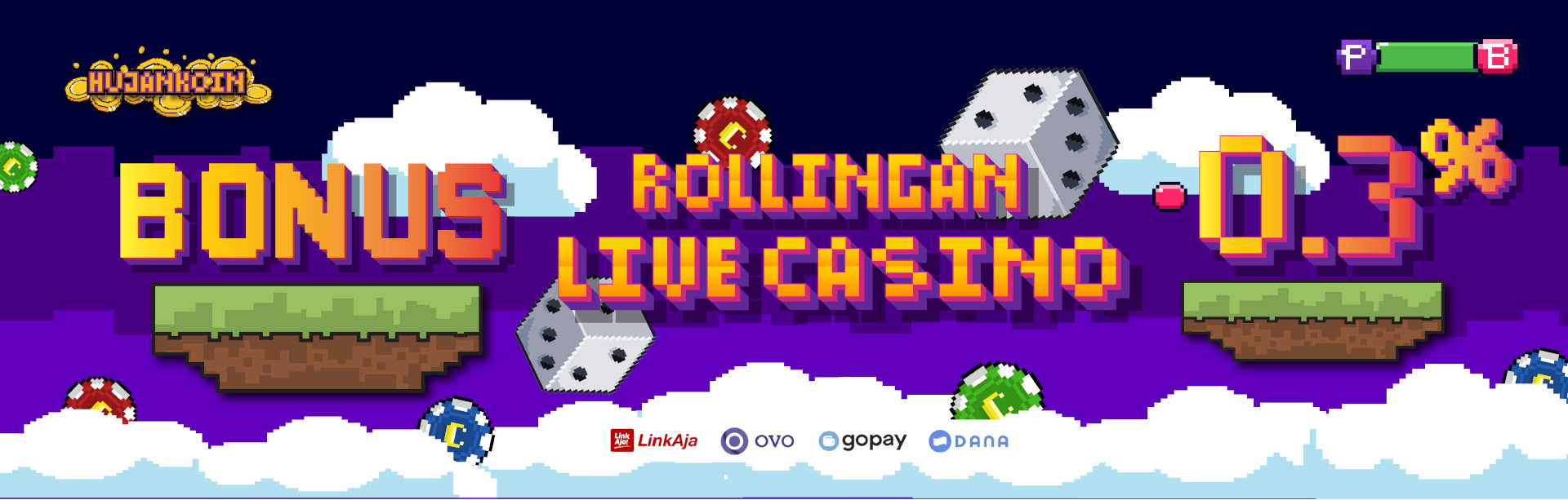 Bonus Rollingan Casino 0.8%